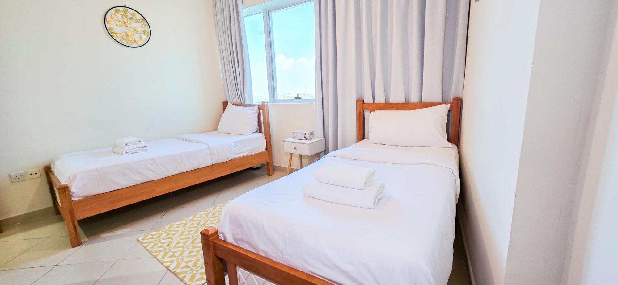 Spacious 2 Bed At Marina High Floor شقة دبي